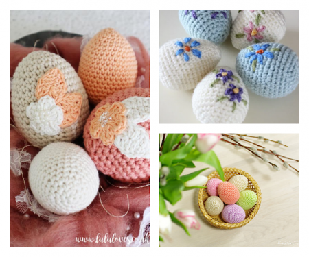 Crocheted-Easter-eggs