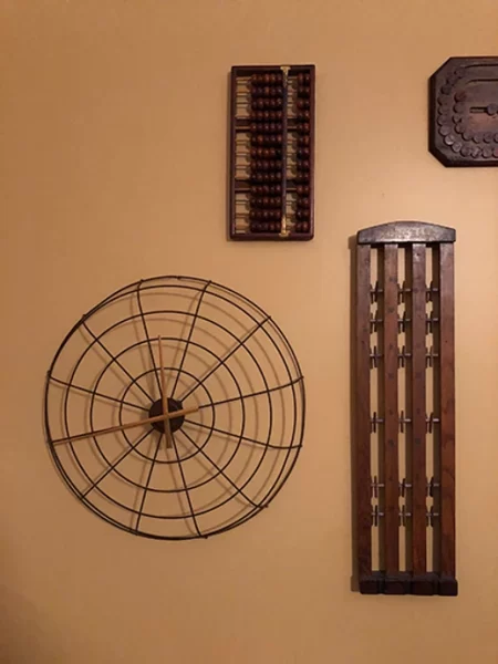 Time for a makeover with an old fan into a clock
