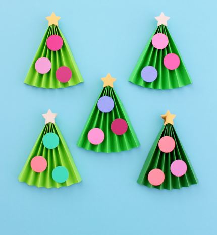 5-Minute-Kids-Paper-Christmas-Trees