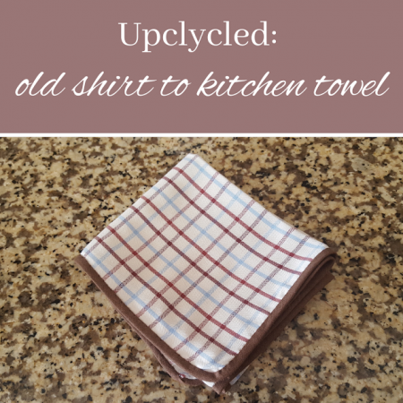 Upclycled-old-shirt-to-kitchen-towel
