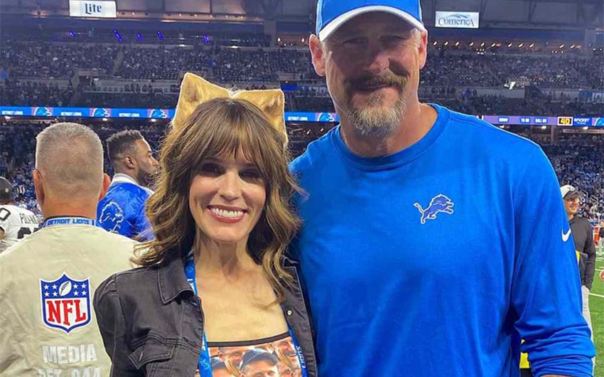 dan campbell wife